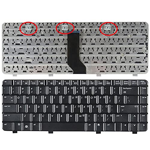 WISTAR Laptop Keyboard Compatible for HP DV2000 DV2100 DV2500 V3000 V3500 V3700 448615-001 417068-001